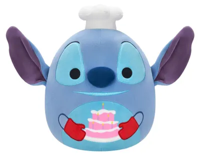 Produktbild von Squishmallows Disney Kuscheltier Stitch 20 cm - weiches Plüschspielzeug