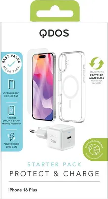 Image de QDOS - Pack de démarrage iPhone 16 Plus