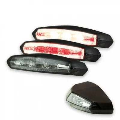Image de Feu arrière LED GT-01 smoke sans KZB