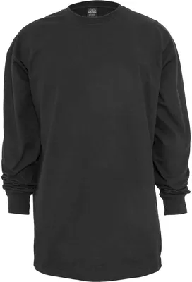 Produktbild von Urban Classics Langarmshirt schwarz Übergröße