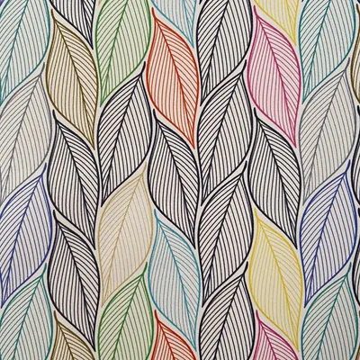 Produktbild von Klebefolie - Möbelfolie Blätter bunt Nachbildungfolie 45 cm x 200 cm