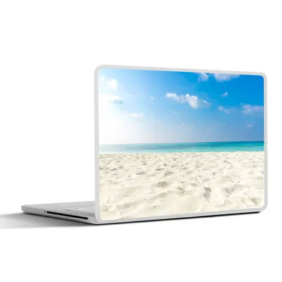 Produktbild von MuchoWow® Laptop Aufkleber Sticker Cover Strand - Licht - Sonne 36.5x27.5 cm - Laptop-Sticker