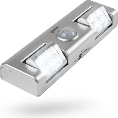 Produktbild von greate LED Lichtleiste mit Bewegungsmelder batteriebetrieben - LED Schrankbeleuchtung mit einstellbarer Lichtstrahlung