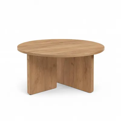 Produktbild von FAVI Couchtisch, 75 cm, minimalistisch und zeitlos - Eiche Craft Golden