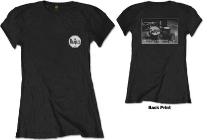 Produktbild von The Beatles Washington Coliseum (Back Print) Black M Damen T-Shirt
