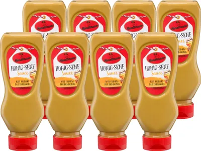 Produktbild von Händlmaiers Feinkost Sauce Honig Senf in Squeezeflasche 225ml 8er Pack