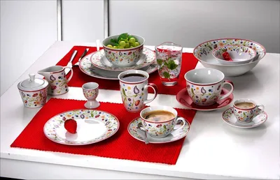 Produktbild von Ritzenhoff & Breker Shanti Doppio Giesser, Milchgiesser, Milchkännchen, Kännchen, Geschirr, Porzellan, 11 cm, 42900