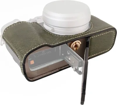Obrázek produktu pro Přenosné ochranné pouzdro na fotoaparát, brašna na fotoaparát v retro stylu, pouzdro s otvorem ve spodní části, s ramenním popruhem, náhrada za fotoaparát Fujifilm X100VI