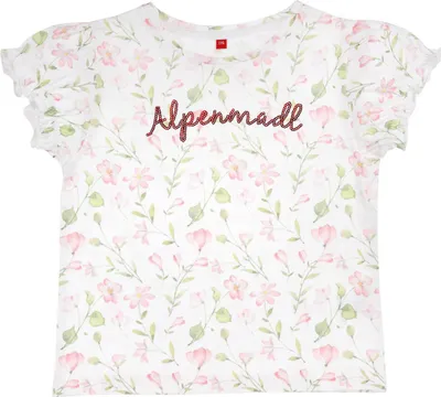 Produktbild von BONDI Mädchen T-Shirt "Alpenmadl" 26097 | Mehrfarbig Größe: 116