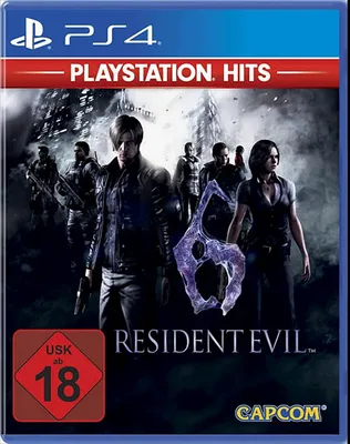 Zdjęcie produktu dla Capcom Resident Evil 6 HD, PlayStation 4, Multiplayer-Modus, M (Reif), Physische Medien