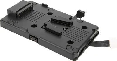 Image de V Mount V Lock Plaque à piles D Touche alimentation f��r BMD URSA f��r V piles Couleur noire professionnelle