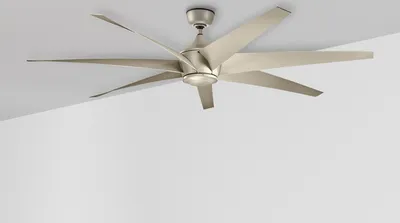 Obrázek produktu pro Tichý stropní ventilátor Elstead Lehr Ø203cm DC motor IP44 venkovní + dálkové ovládání