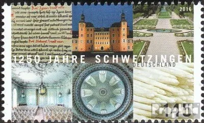 Produktbild von Briefmarken BRD (BR.Deutschland) 2016 Mi 3204 (kompl.Ausg.) gestempelt 1250 Jahre Schwetzingen