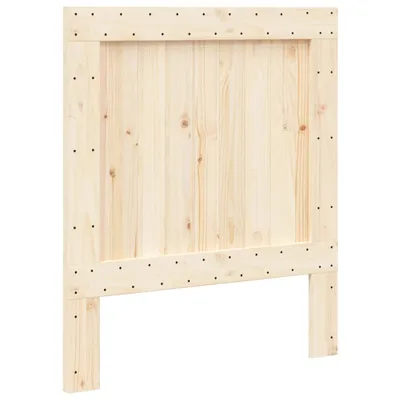 Zdjęcie produktu dla Wezgłowie łóżka, 90x104 cm, lite drewno sosnowe