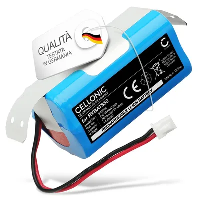 Immagine prodotto di CELLONIC 1x Batteria per Aspirapolvere Compatibile con Shark SS101, SS100, SS350, RVBAT850 – (2600mAh , 14.8V)