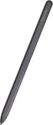 A black Samsung stylus pen is shown against a white background.