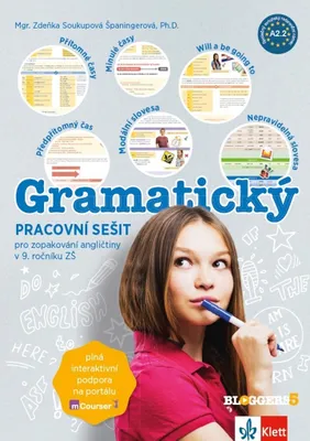 Obrázek produktu pro Bloggers 5 (A2) – gramatický pracovní sešit (Španingerová Soukupová Zdeňka)