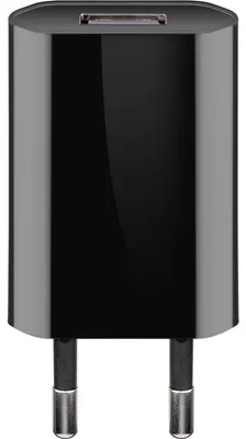 Immagine prodotto di goobay Caricabatterie USB 5 W nero (1 confezione morbida)