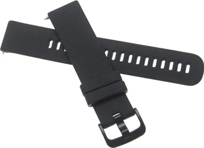 Produktbild von vhbw Ersatz Armband kompatibel mit Garmin Venu SQ Fitnessuhr, Smartwatch - 12,1 + 9,2 cm Silikon schwarz