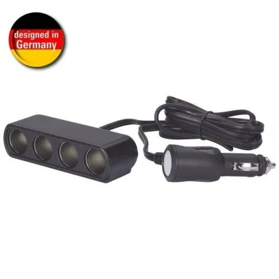 Produktbild von hr-imotion 4-fach KFZ-Ladegerät hohe Ausgangsleistung 12V & 24V "wie neu"