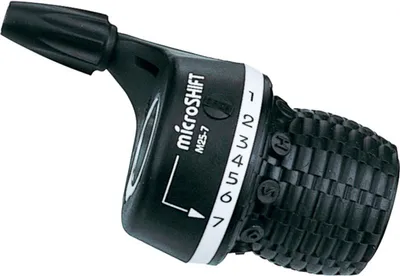 Immagine prodotto di MTB Twist Schalthebel destra Shimano 7 velocità - nero