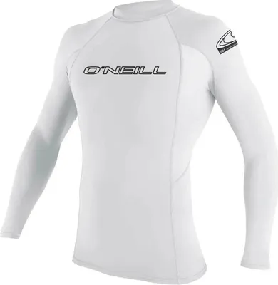 Produktbild von O´neill Wetsuits Basic Skins Crew Langarm-rashguard Weiß 12 Years Jungen,Mädchen Weiß 12 Years