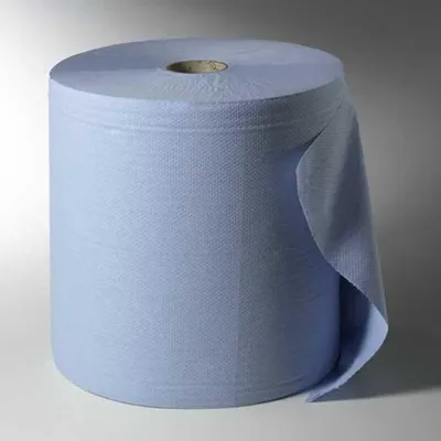 Produktbild von Putzrolle, 3-lagig extranassfest Ø 39 cm · 380 m x 36 cm blau 1.000 Abrisse 38 x 36 cm, Hülse Ø 7 cm