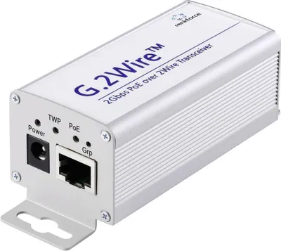 Produktbild von Renkforce RF-5230760 Netzwerkverlängerung 2-Draht Reichweite (max.): 500 m 1 St. 2000 MBit/s mit PoE-Funktion