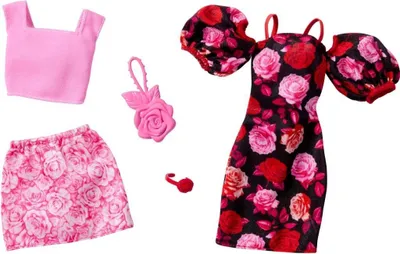Produktbild von Barbie-Kleidung + Accessoires 2er-Pack HYV03
