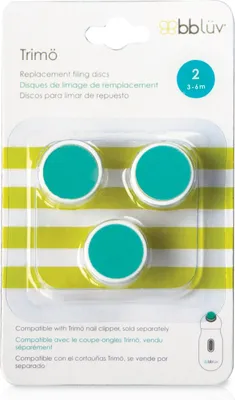 Obrázok produktu pre Náhradné nástavce pre pilník na nechty Trimö 3ks (3-6m)