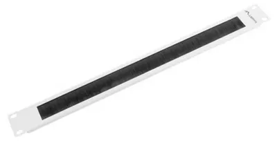 Produktbild von Lanberg AK-1101-S, Bürstenleiste, Schwarz, Grau, 1 Stück(e), 280 g