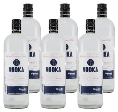 Produktbild von Birkenhof Vodka (6 x 1,0L)
