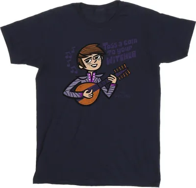 Produktbild von Netflix - "The Witcher The Bard Performs" T-Shirt für Herren BI48355 (M) (Marineblau)