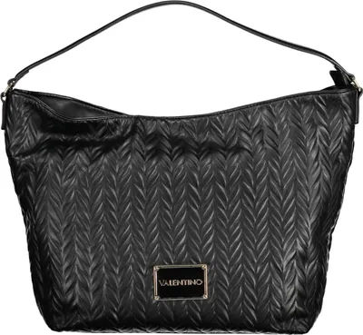 Produktbild von Stylische schwarze Damentasche mit Pochette & Recycling-Details
