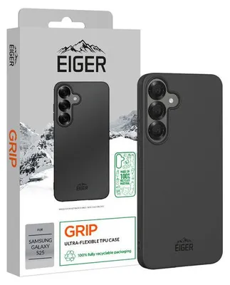 Produktbild von Eiger Grip Case Galaxy S25 schwarz