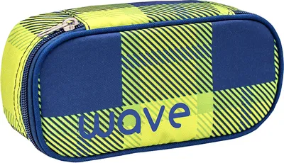 Zdjęcie produktu dla "Wave" Infinity: pojemnik na przybory, etui na długopisy, pojemnik na drobiazgi, organizer, etui na długopisy/zielony/dla dziewcząt, chłopców, uniseks (wzór neonowy 335-79)