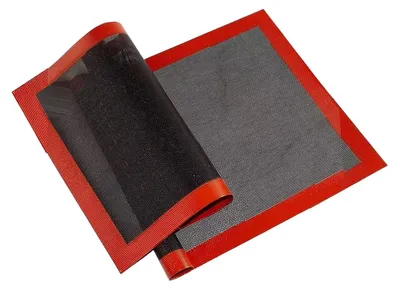 Backmatte aus Silikon-Glasfaser, 2 Stück 30x40cm, antihaftbeschichtet