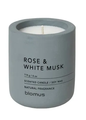 Obrázek produktu pro Blomus FRAGA vonná svíčka, svíčka, dekorativní svíčka, sójový vosk, beton, křemenec, 8 cm, 65896