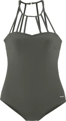 Produktbild von Bruno Banani Badeanzug oliv Größe 38 Cup C/D
