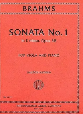 Produktbild von Sonata in e Minor op.38for cello and piano