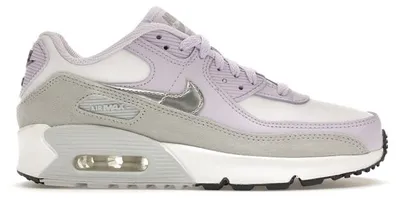 Produktbild von Nike Air Max 90 White Violet Frost (GS) - EU 40