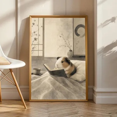 American-Meerschweinchen, Meerschweinchenposter, Produktansicht 1