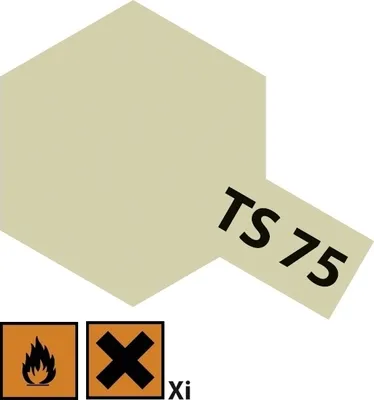 Produktbild von TS-75 Champagner Gold glaenzend - 100ml Sprayfarbe Kunstharz Tamiya 300085075