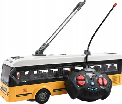 Zdjęcie produktu dla Autobus Zdalnie Sterowany Żółty Bus Na Pilota Auto Na Pilota