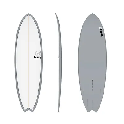 Immagine prodotto di Tavola da surf TORQ TET 5.11 MOD Fish Grigio Pinline