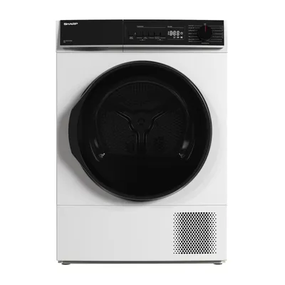 Produktbild von SHARP KD-PRO9S7GWB-DE Trockner 9 kg BubbleDrum Zwei-Wege-Schleudern