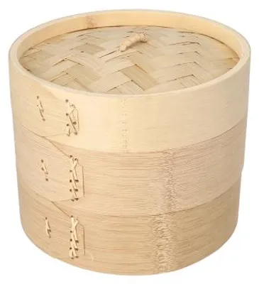 Produktbild von 8 Dampfgarer Bambus "ASIA" Ø 18 cm · 13,5 cm 3-teilig