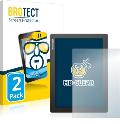 Produktbild von 2x Für PocketBook InkPad Lite Schutzfolie BROTECT Displayschutz Display Schutz Folie Klar Transparent