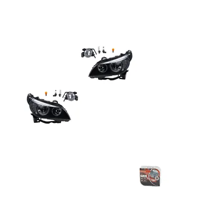 Obrázok produktu pre Johns, sada svetlometov + Osram Night Breaker Laser vhodné pre BMW radu 5 E60 E61 05-07 63127160193 63116933175 63127165567 6933175 7160193 7165567 631