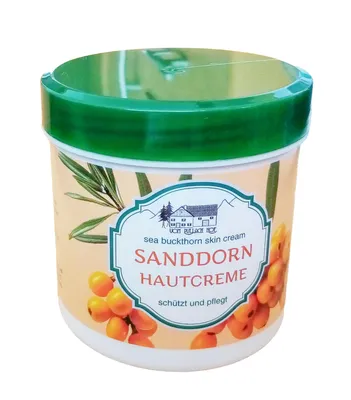 Produktbild von SANDDORN HAUTCREME 250ml mit Sanddornöl Feuchtigkeitscreme Körpercreme Hautcreme Haut Körper Creme Balsam 59